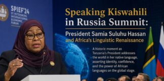 Addressing Russia Summit in Kiswahili: Tanzania’s President and Africa’s Linguistic Renaissance